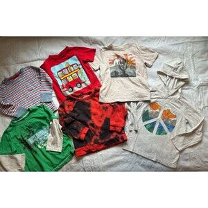 Boys 4T bundle long sleeve shirts short sleeve